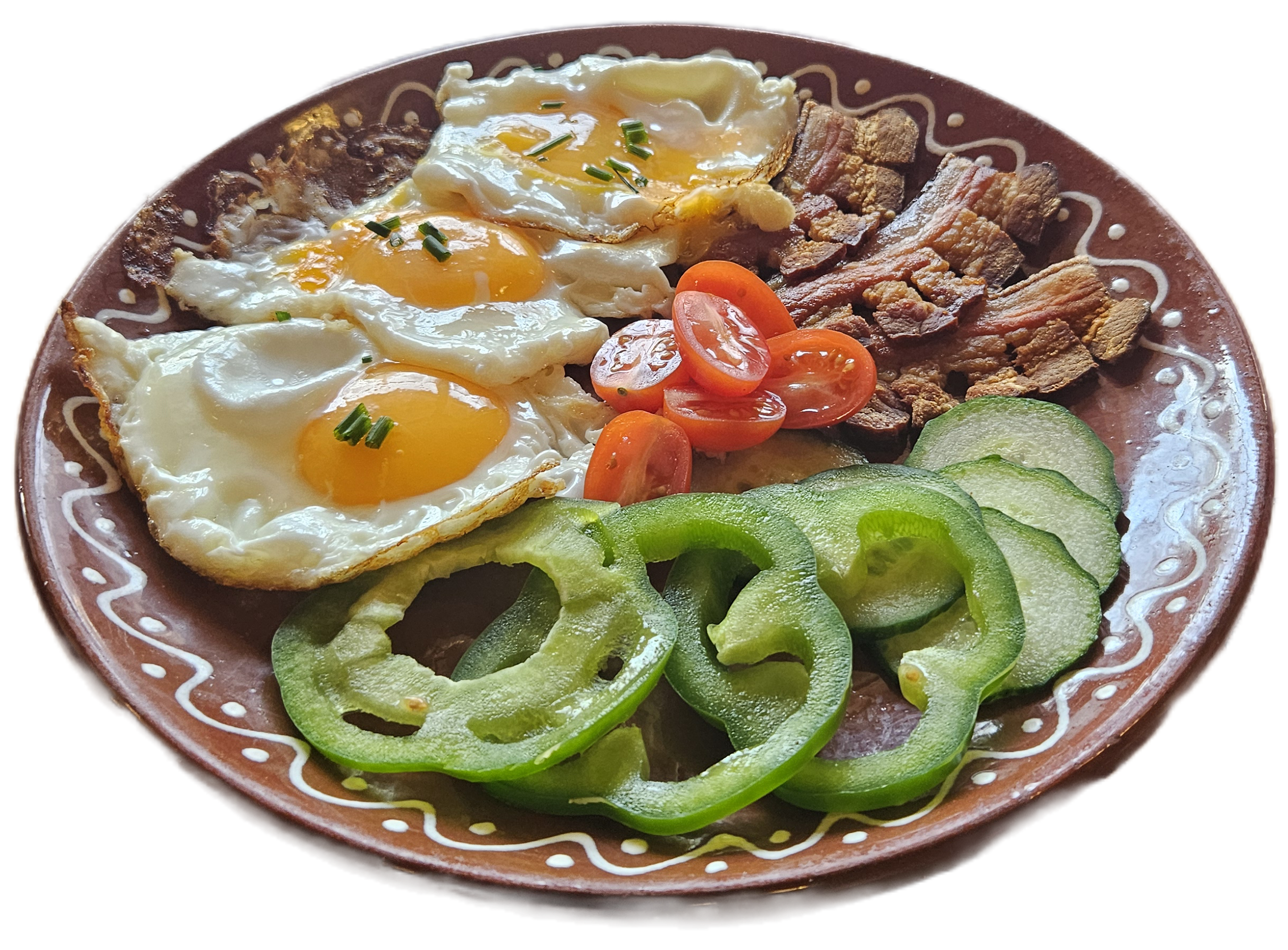 Volské oká, opražená slaninka 150g